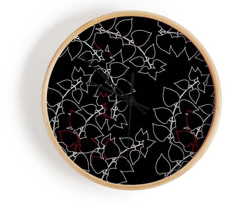 Abstarct Neon Floral