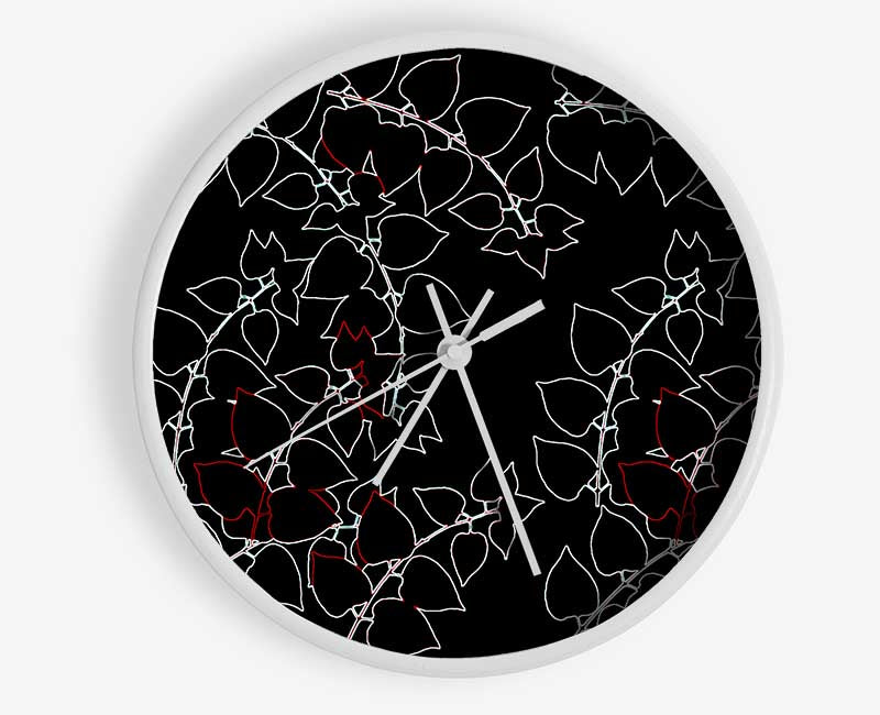Abstarct Neon Floral