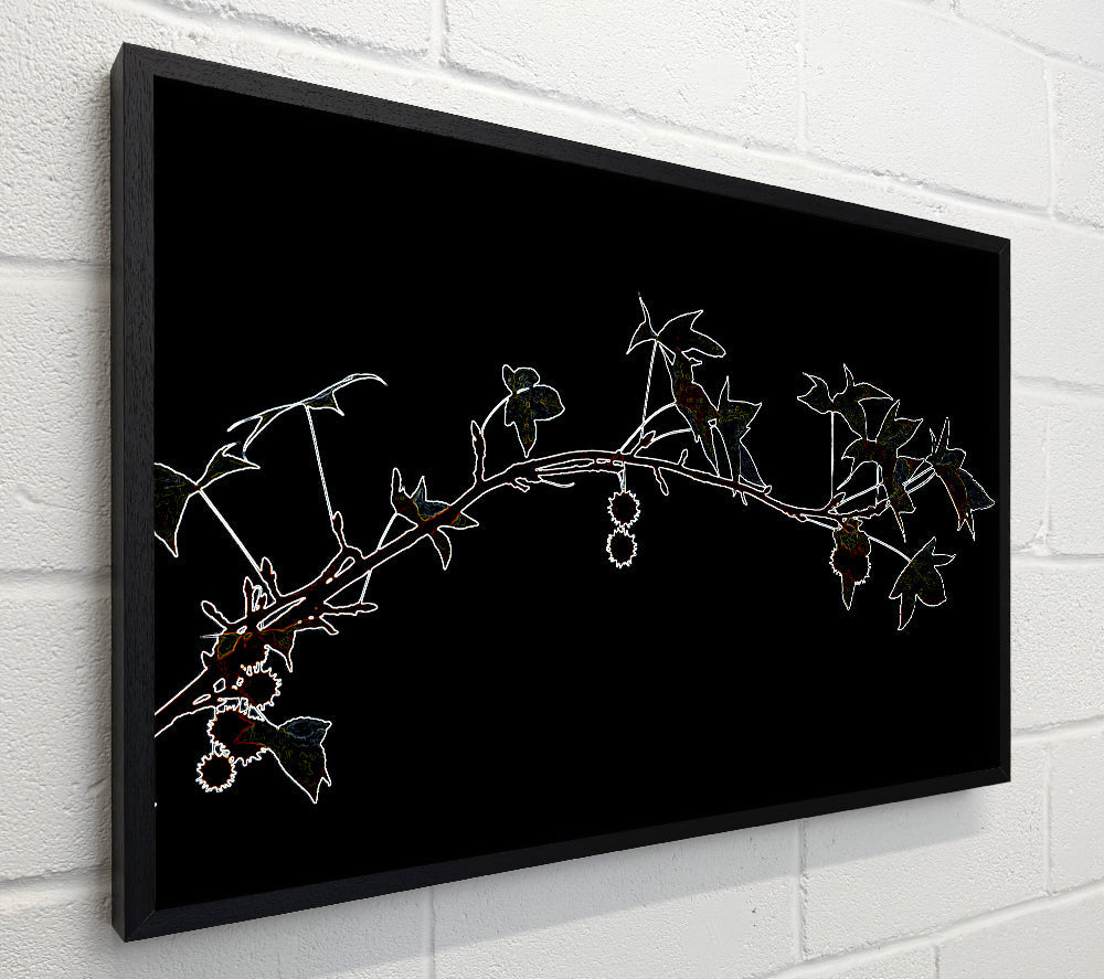 Abstarct Neon Floral 33