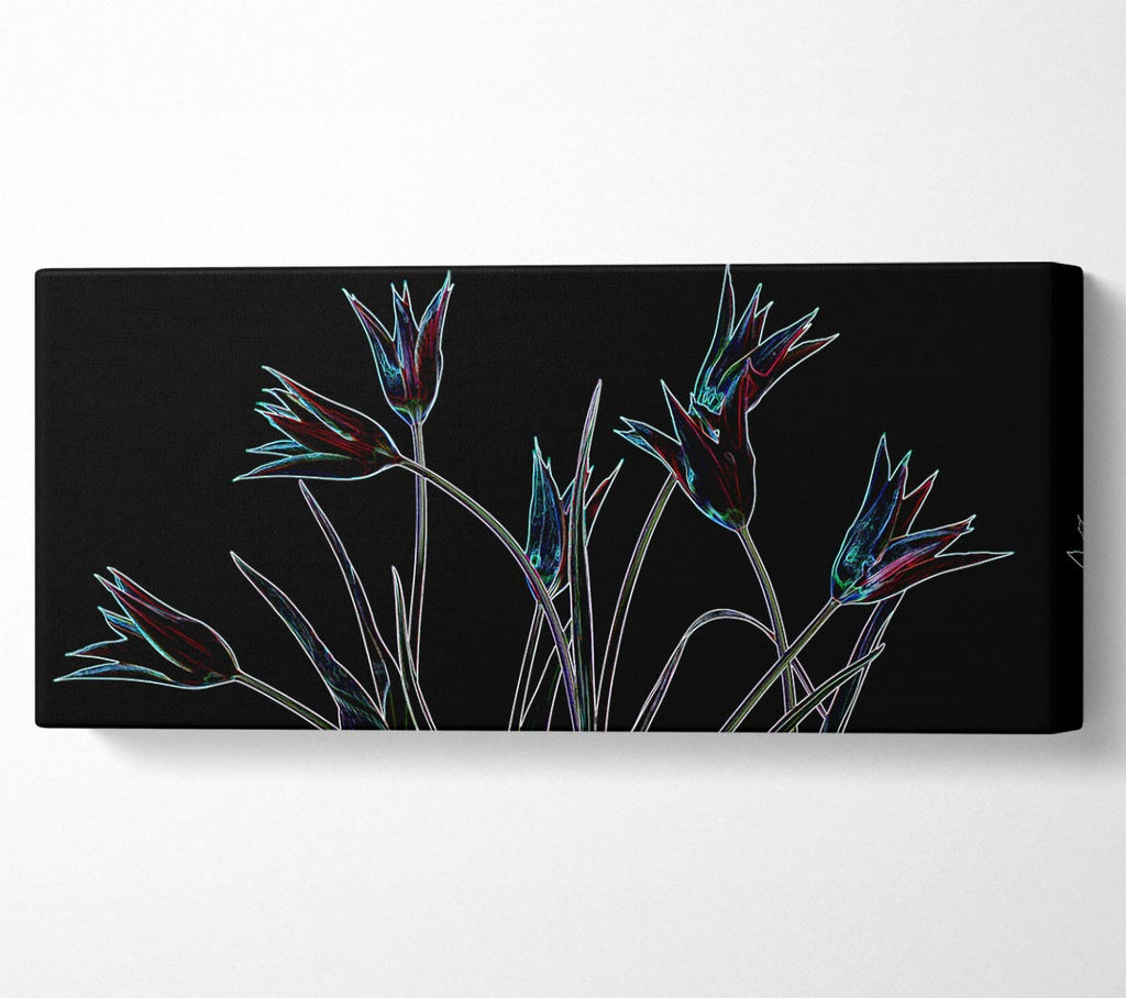 Abstract Neon Floral 31