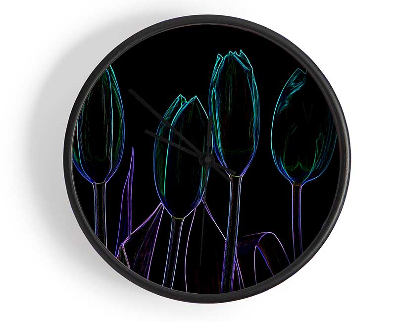 Abstarct Neon Floral 30
