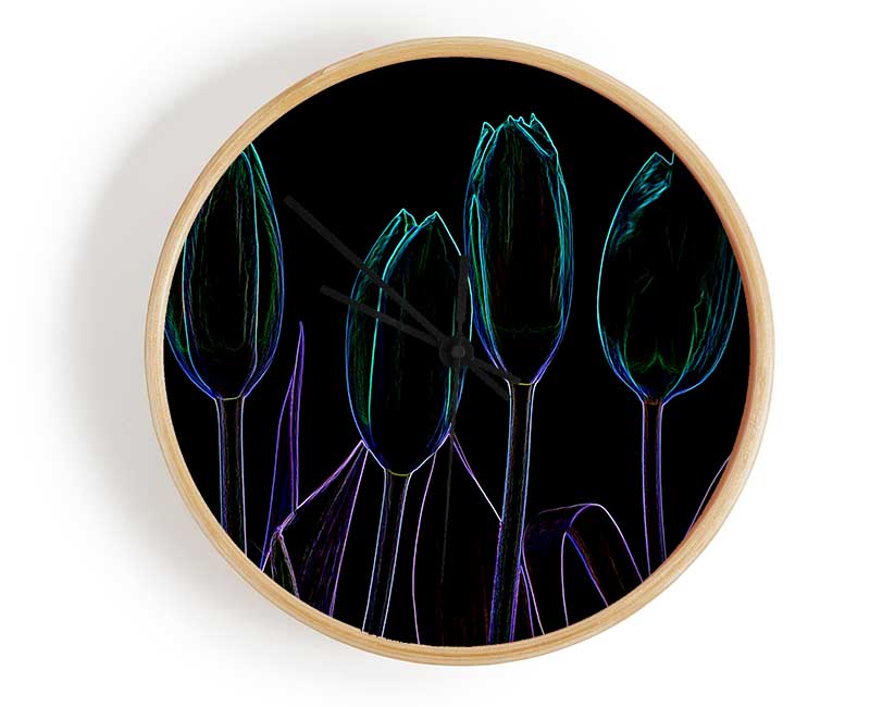 Abstarct Neon Floral 30