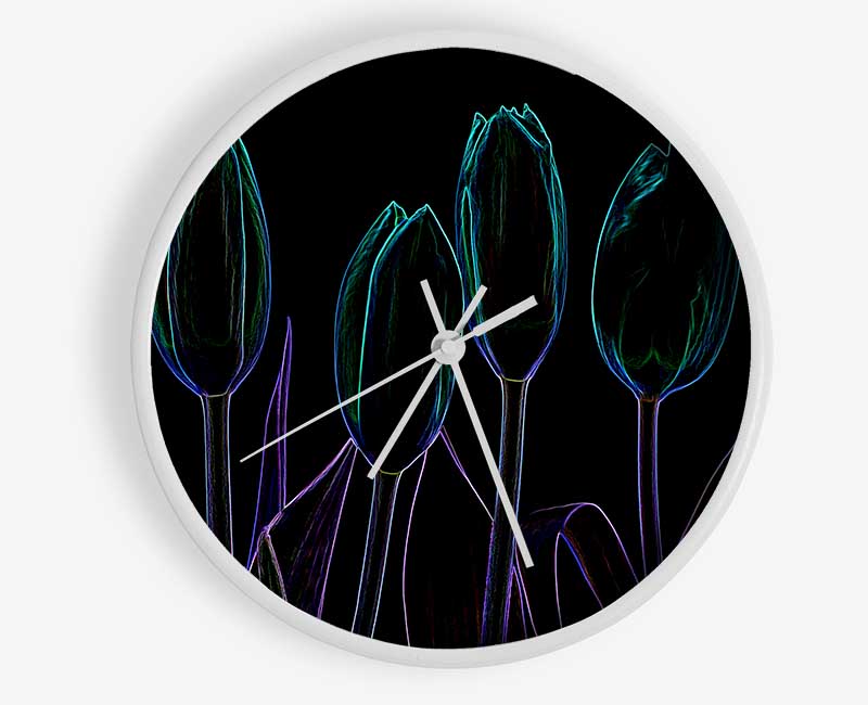 Abstarct Neon Floral 30