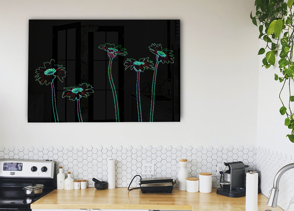Abstarct Neon Floral 29