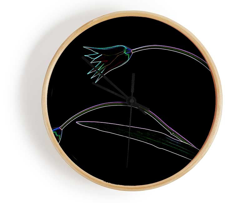 Abstarct Neon Floral 27