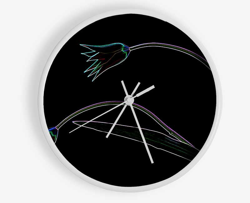 Abstarct Neon Floral 27