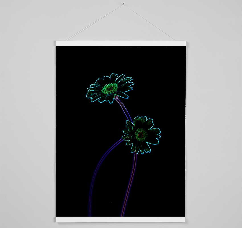 Abstarct Neon Floral 26