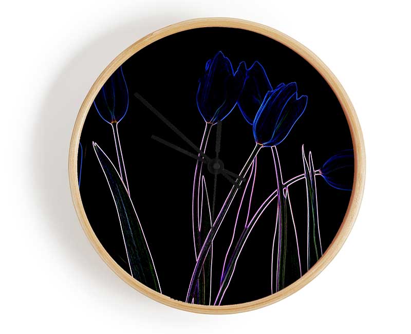 Abstarct Neon Floral 23