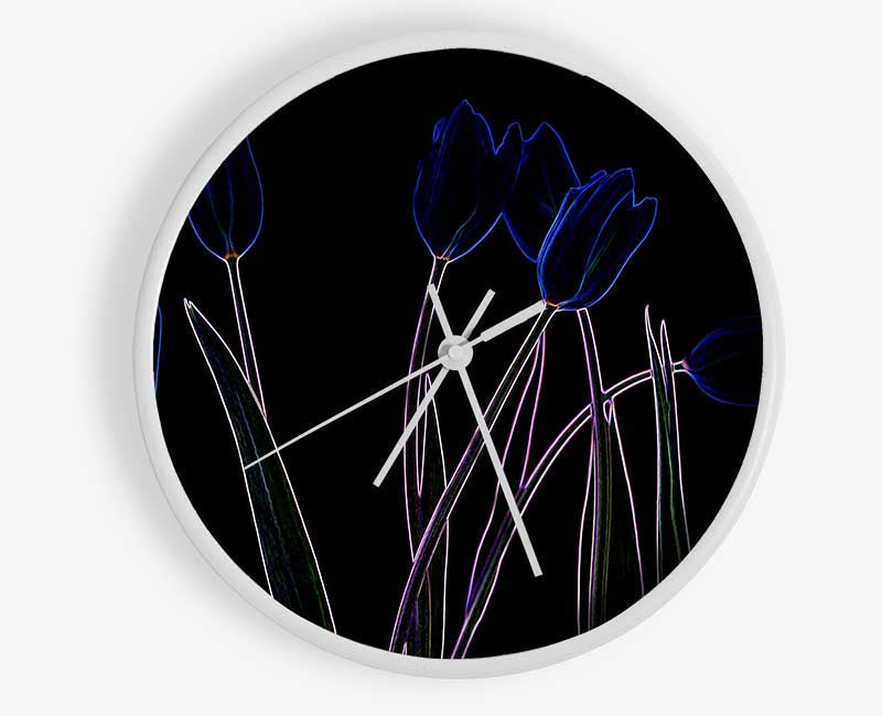 Abstarct Neon Floral 23