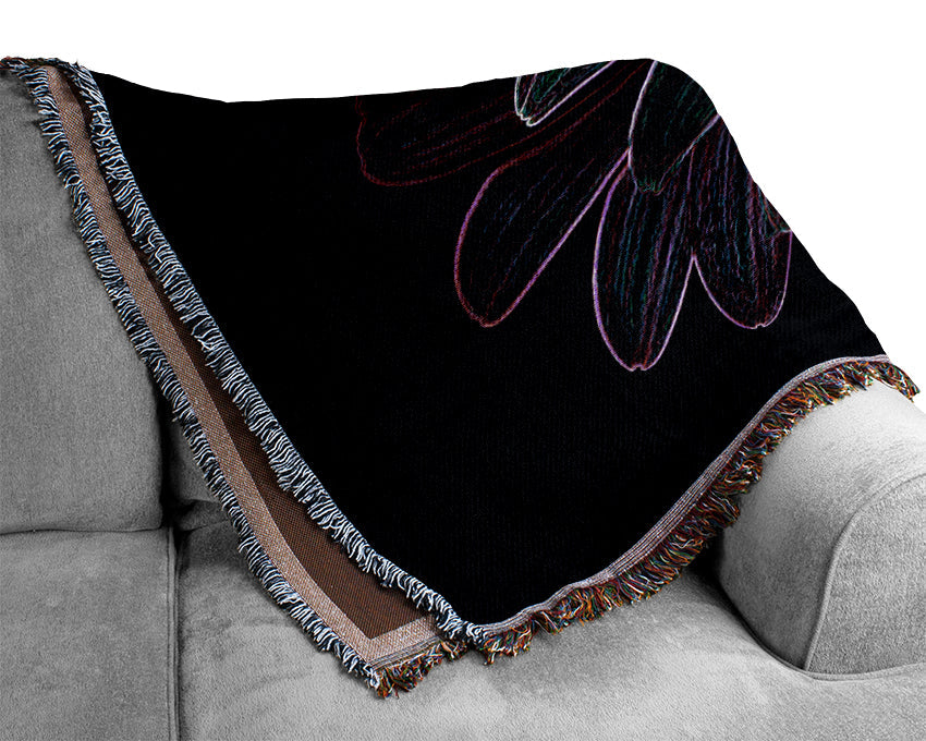 Abstarct Neon Floral 14
