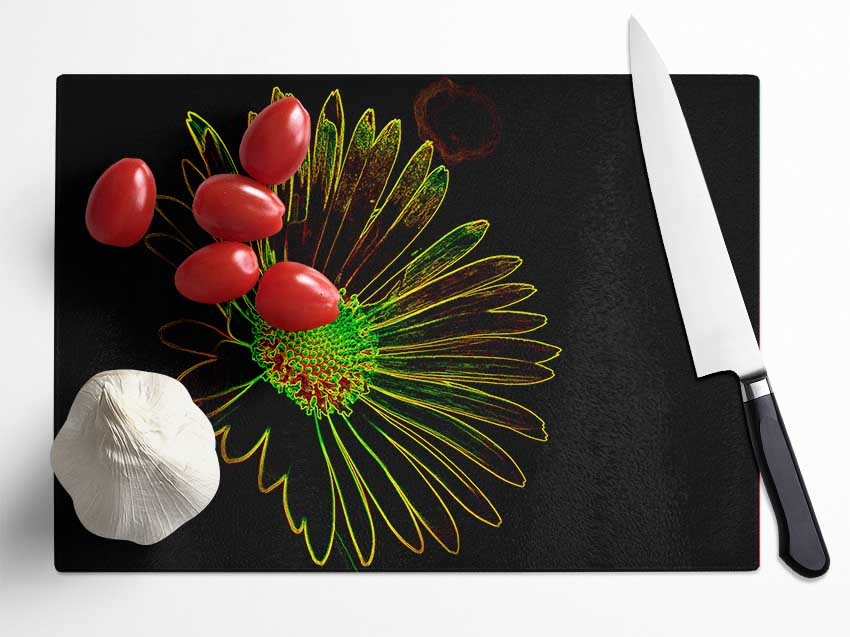 Abstarct Neon Floral 13