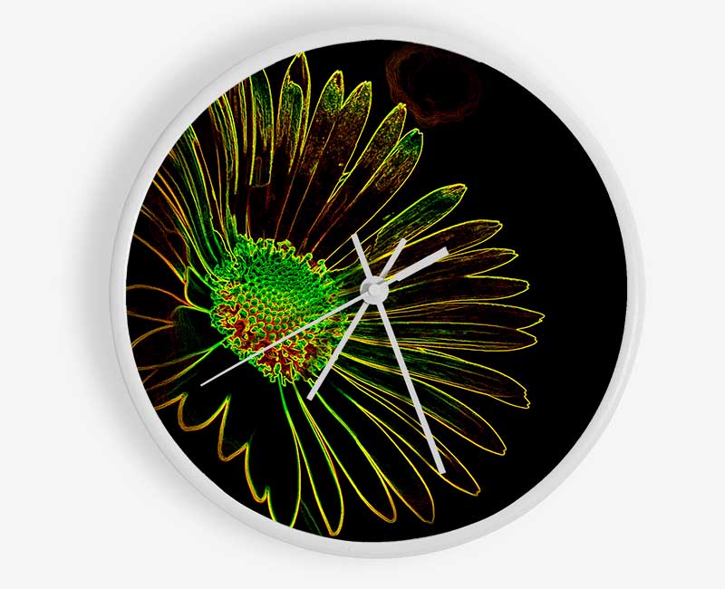 Abstarct Neon Floral 13