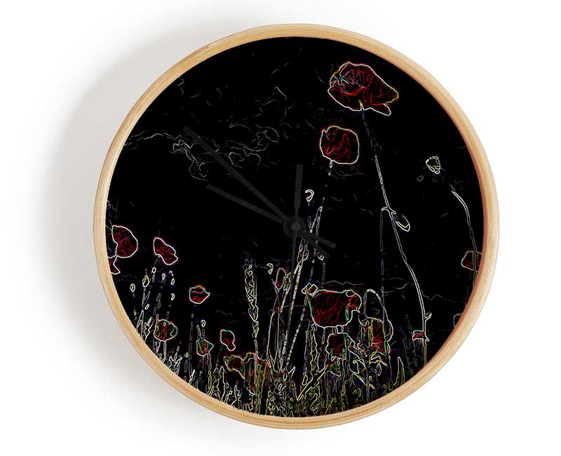 Abstract Neon Floral 17