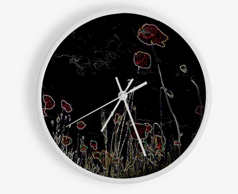 Abstract Neon Floral 17