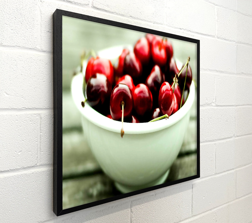 A Bowl Full Of Cherries