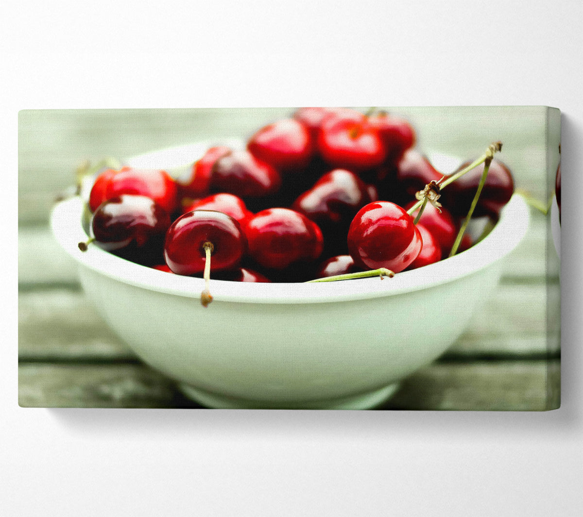 A Bowl Full Of Cherries Canvas Art