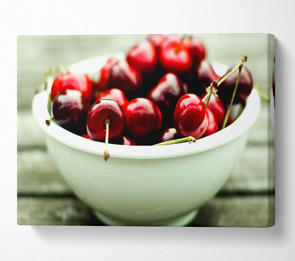 A Bowl Full Of Cherries Canvas Art