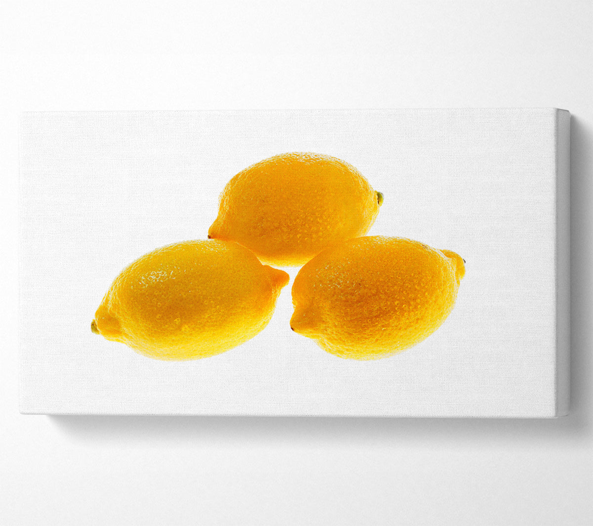 Trio Of Lemons Canvas Wall Art