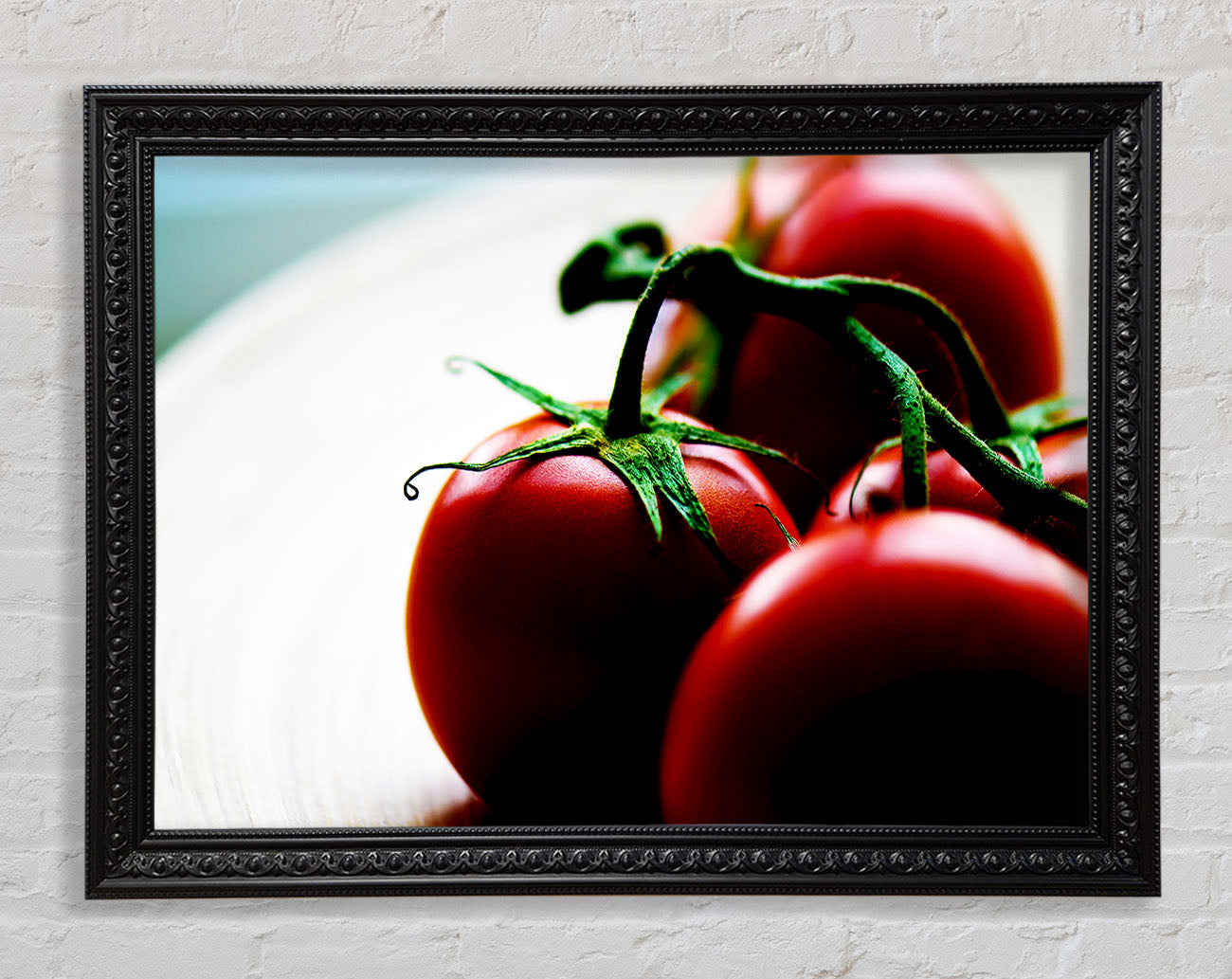 Tomato Stalk Framed Print