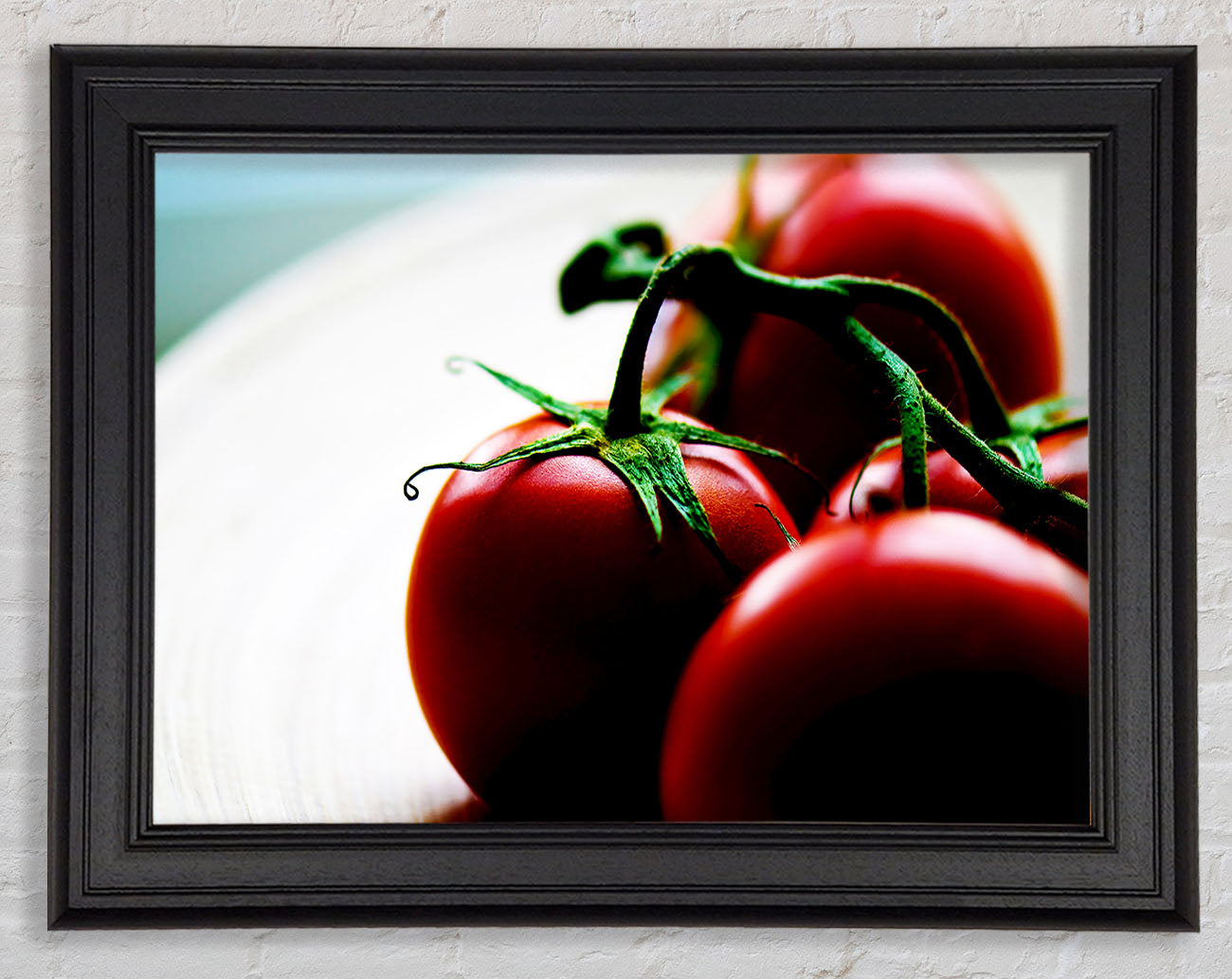 Tomato Stalk Framed Print