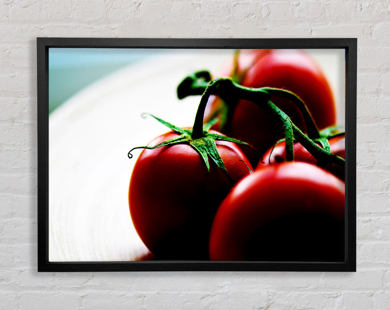 Tomato Stalk Framed Print