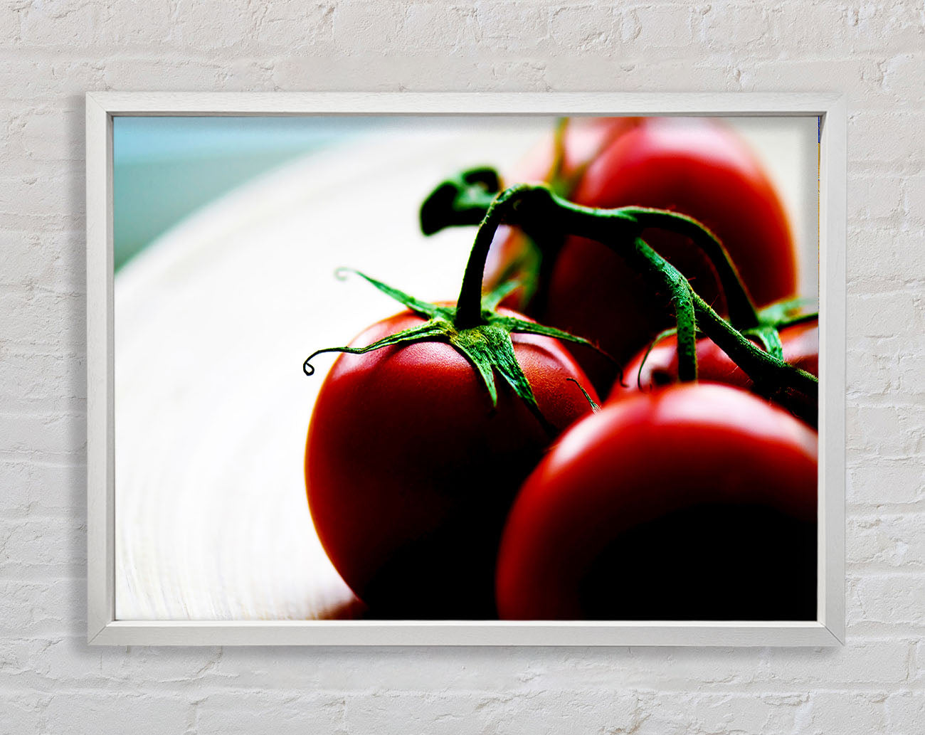 Tomato Stalk Framed Print