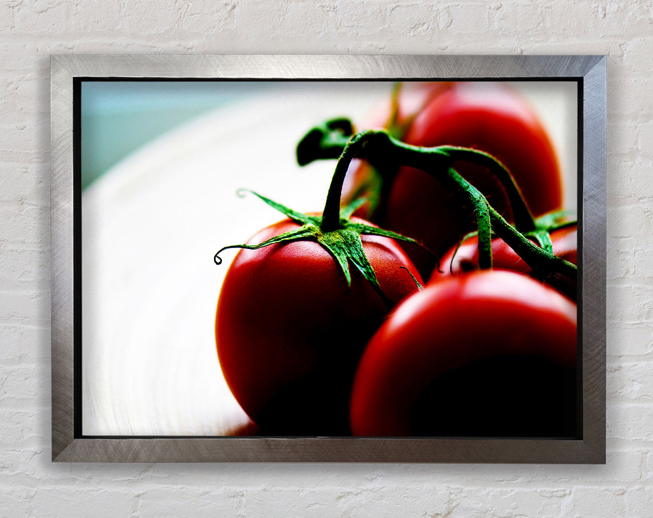 Tomato Stalk Framed Print