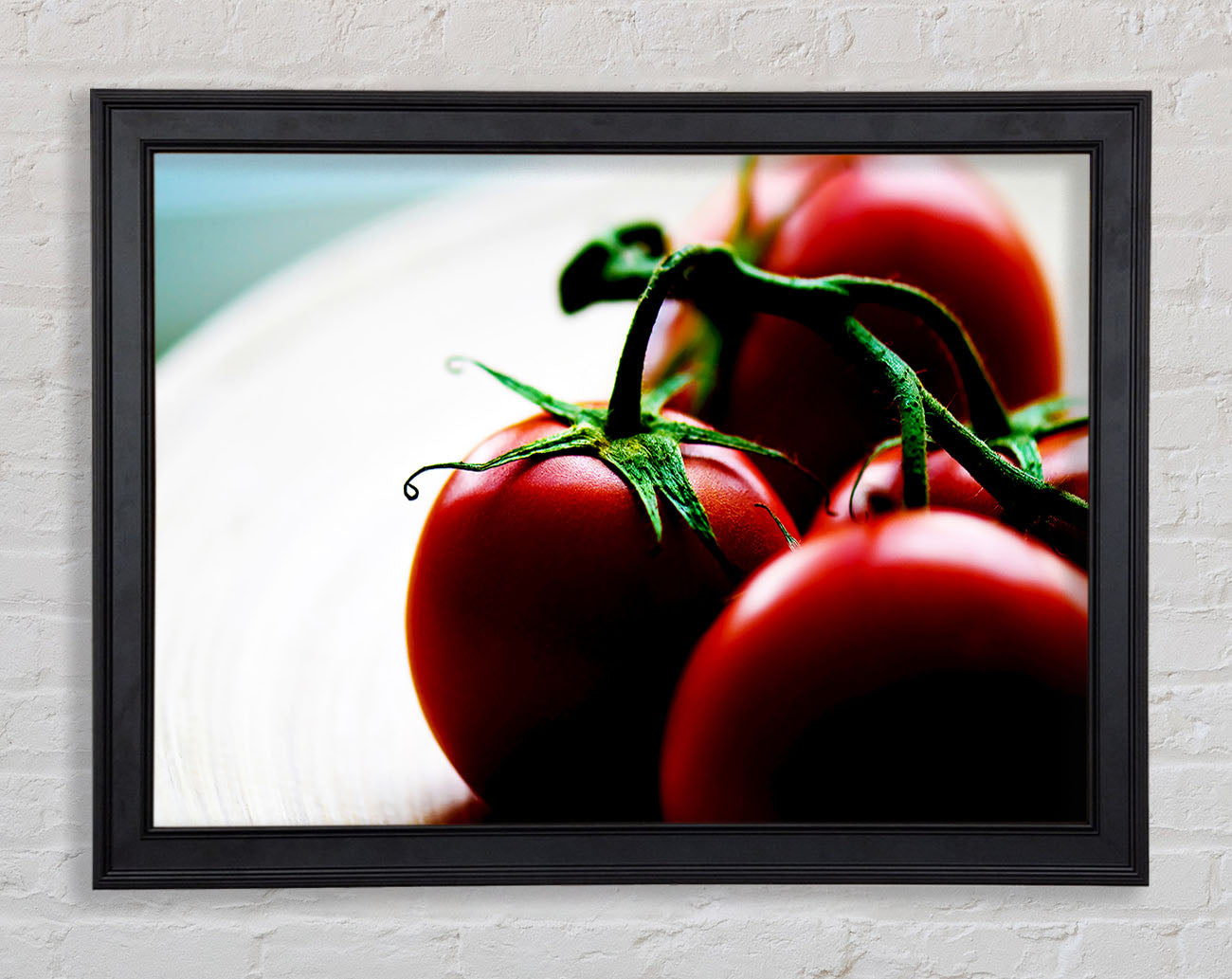 Tomato Stalk Framed Print