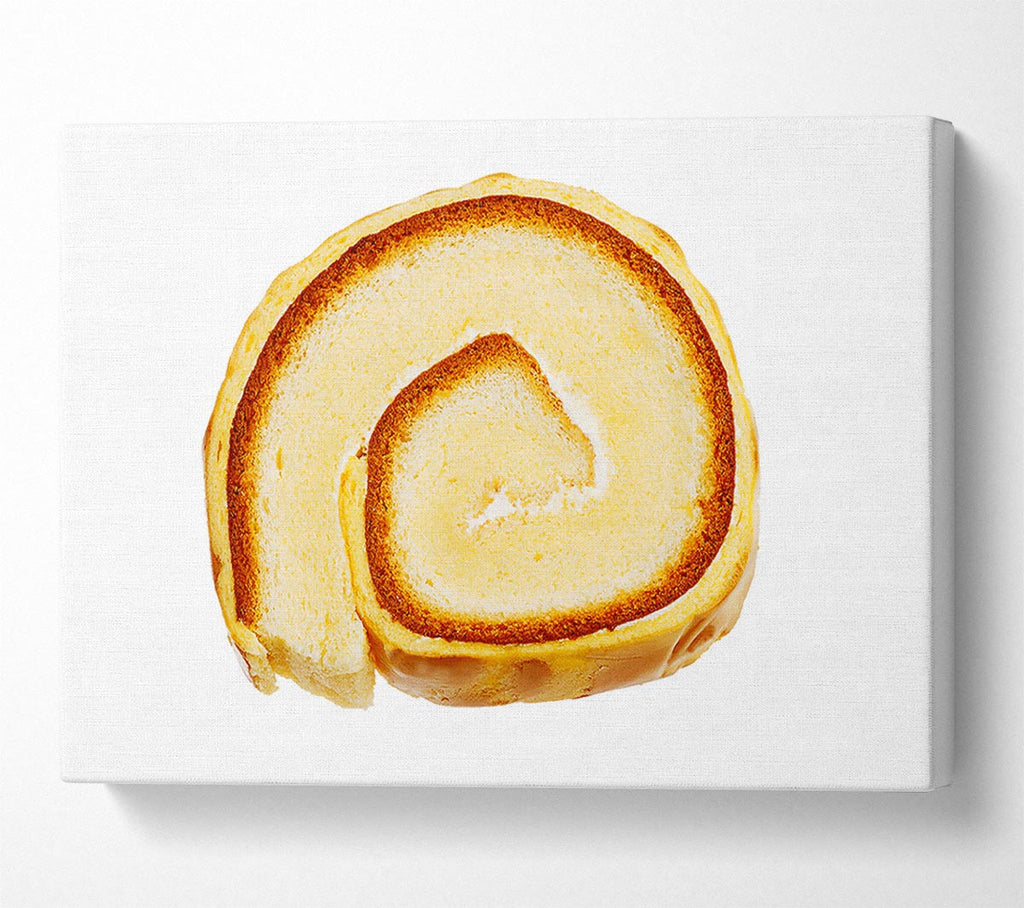 Slice Of Cake Canvas Wall Art