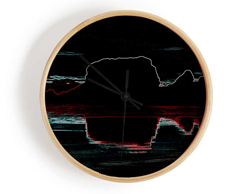 Abstract Neon Landscape 06