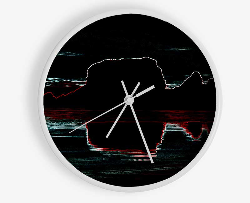 Abstract Neon Landscape 06