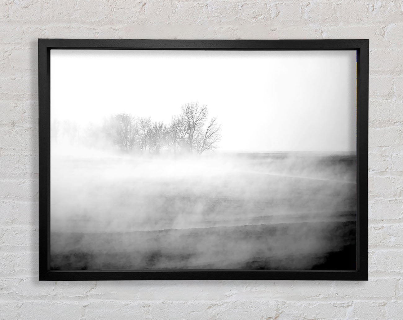 Absorption B n W Framed Print