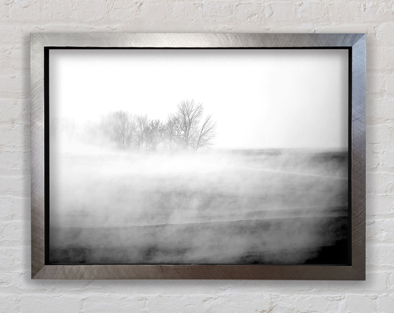 Absorption B n W Framed Print