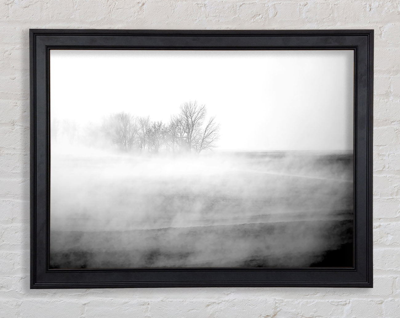 Absorption B n W Framed Print