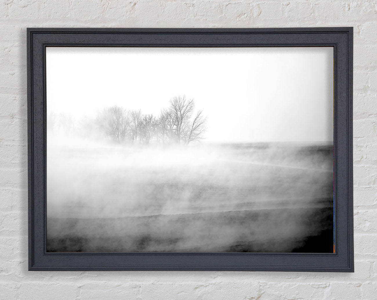 Absorption B n W Framed Print