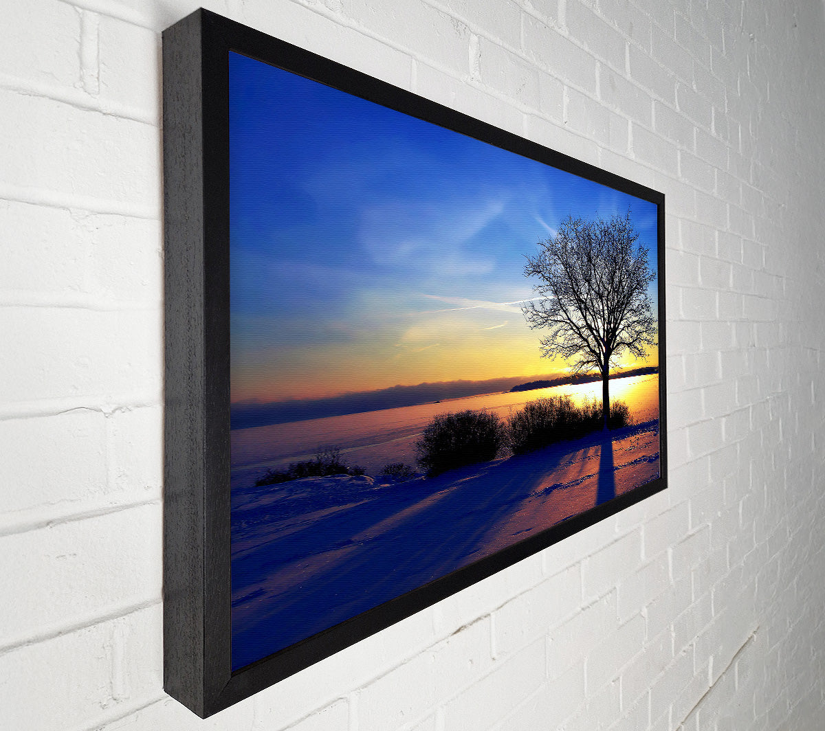 A Calm Winters Day Canvas Print