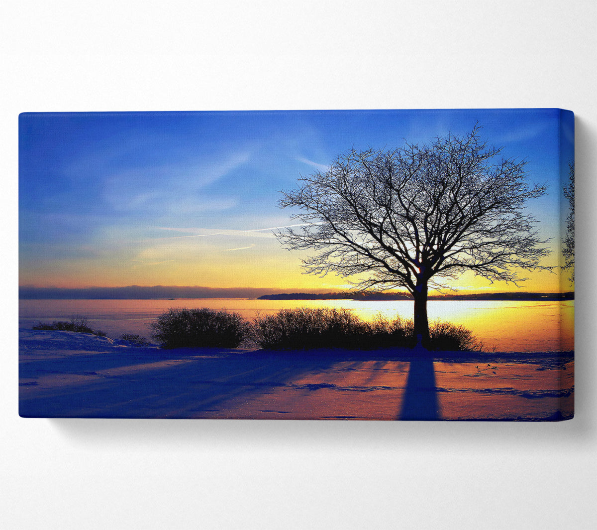A Calm Winters Day Canvas Print