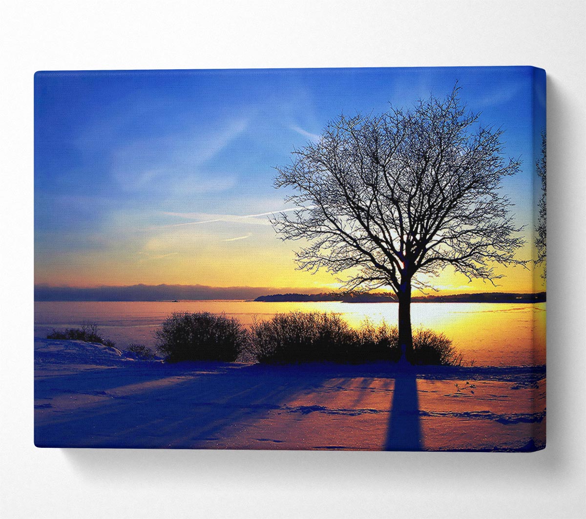 A Calm Winters Day Canvas Print