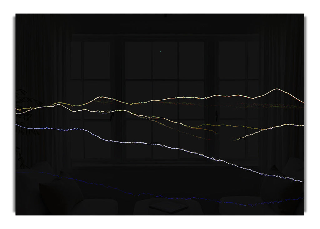 Abstract Neon Landscape 11