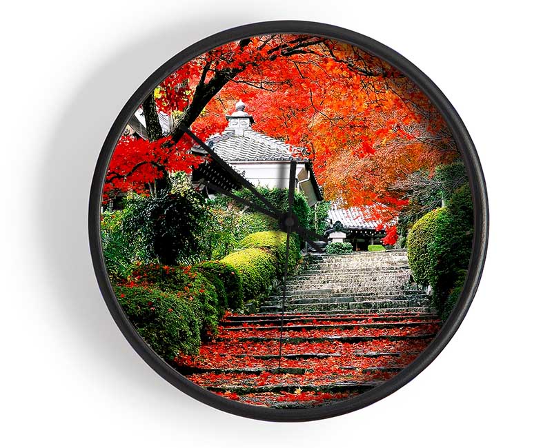 Red Autumn Garden