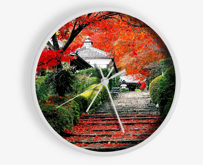 Red Autumn Garden