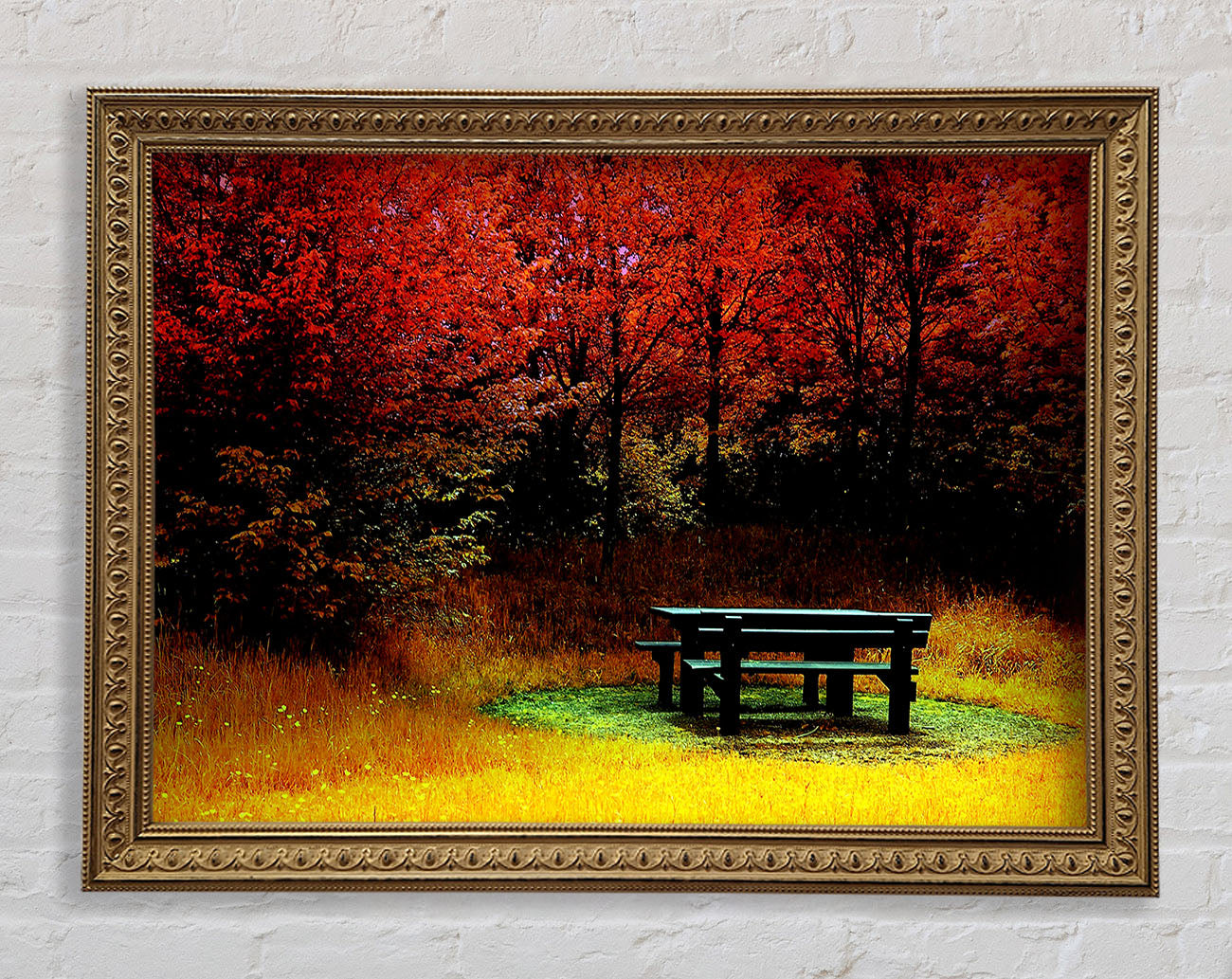 The Secret Garden Hideaway Framed Print