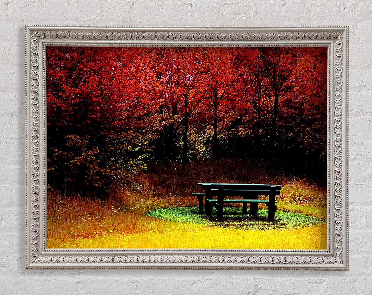 The Secret Garden Hideaway Framed Print