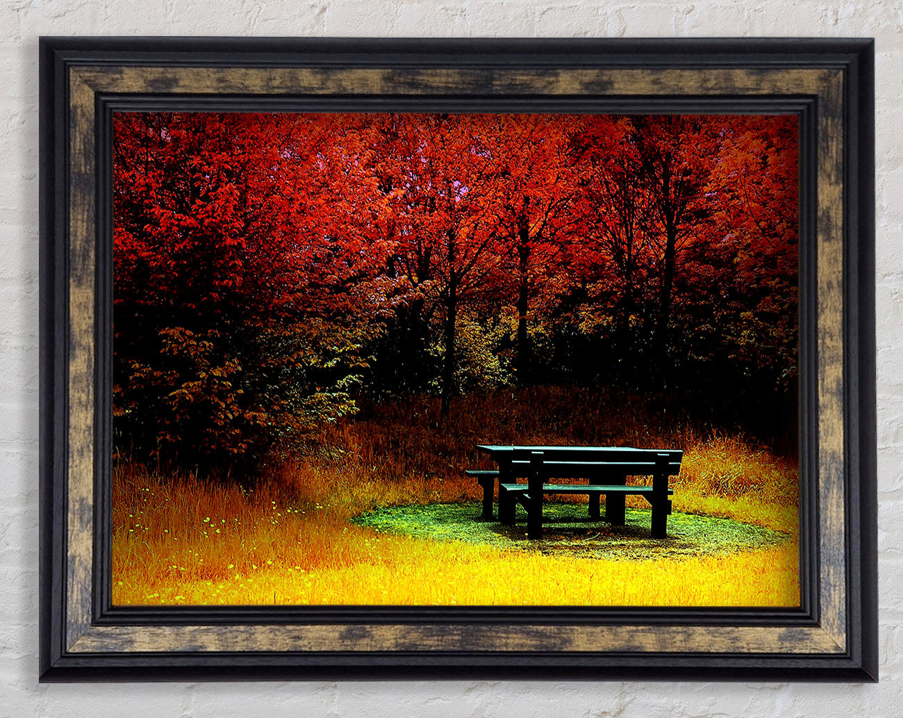 The Secret Garden Hideaway Framed Print