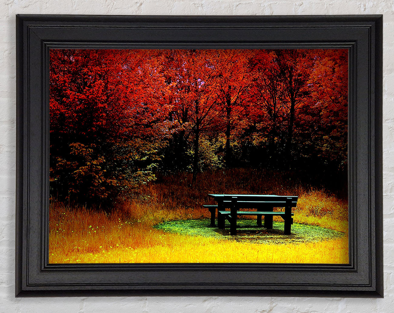 The Secret Garden Hideaway Framed Print