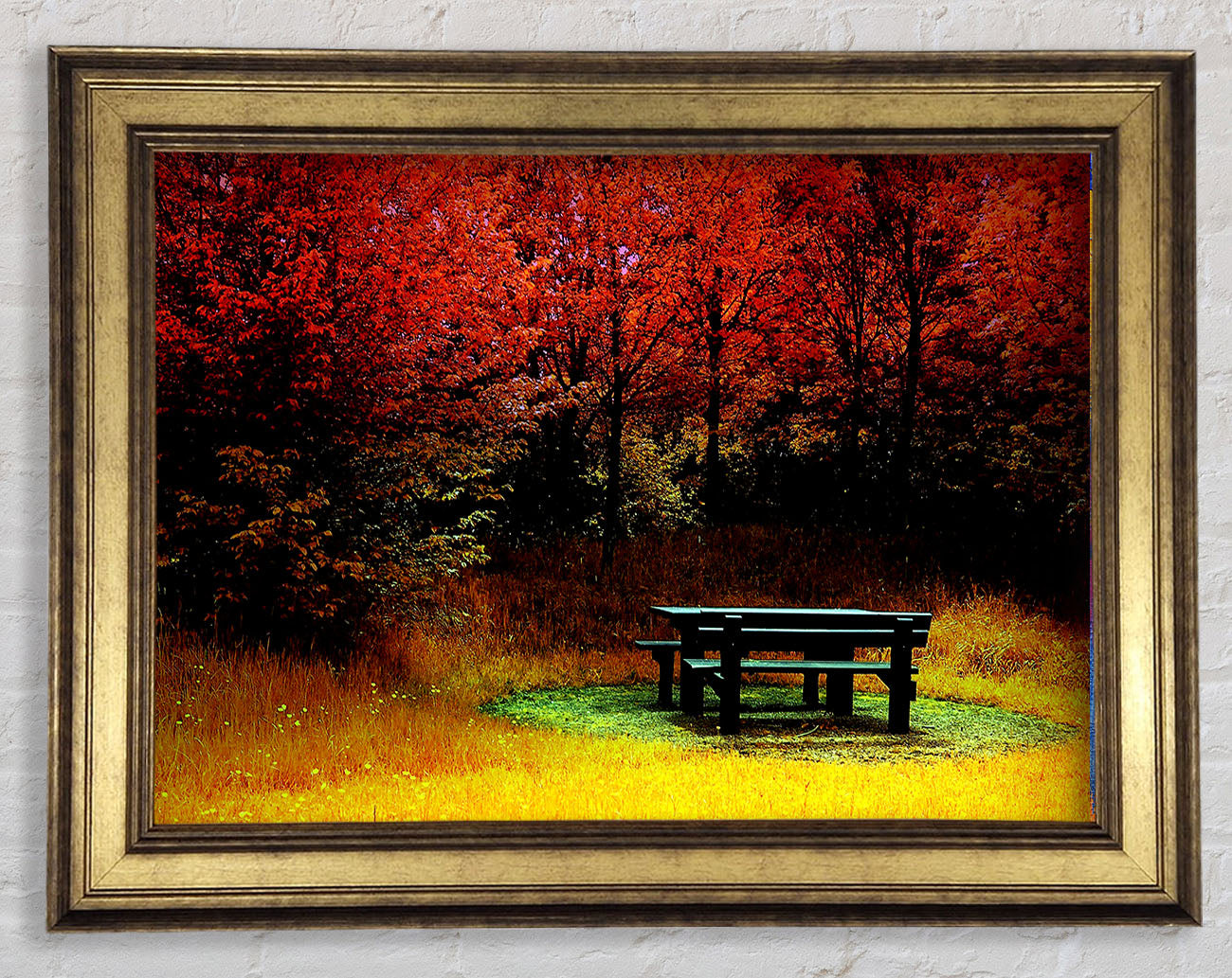 The Secret Garden Hideaway Framed Print