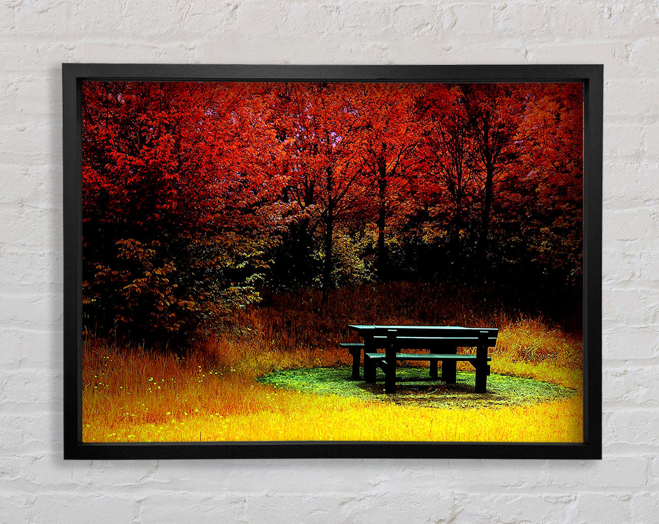 The Secret Garden Hideaway Framed Print