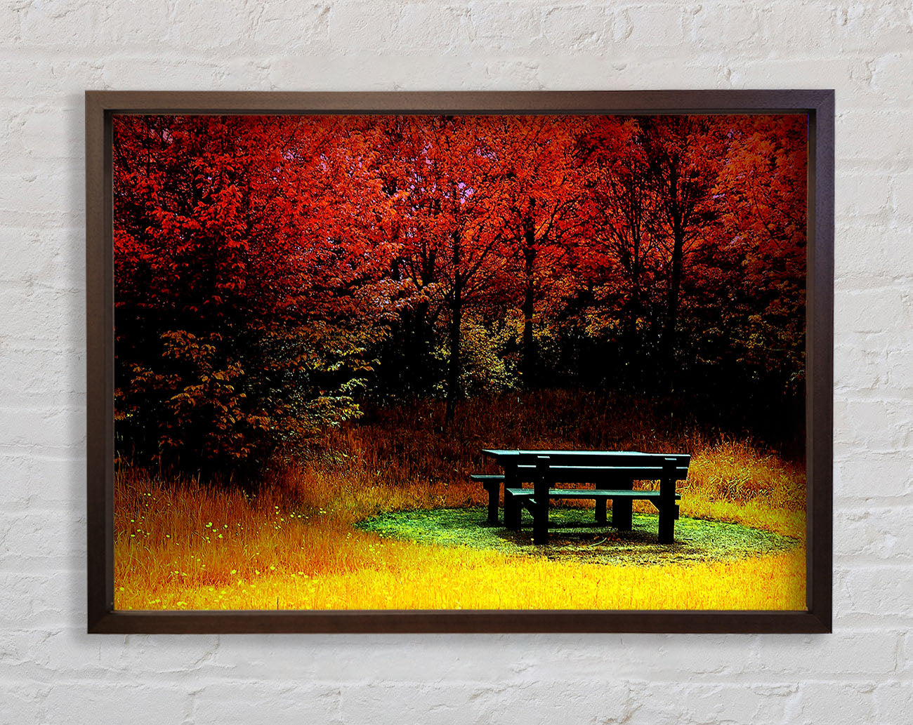 The Secret Garden Hideaway Framed Print