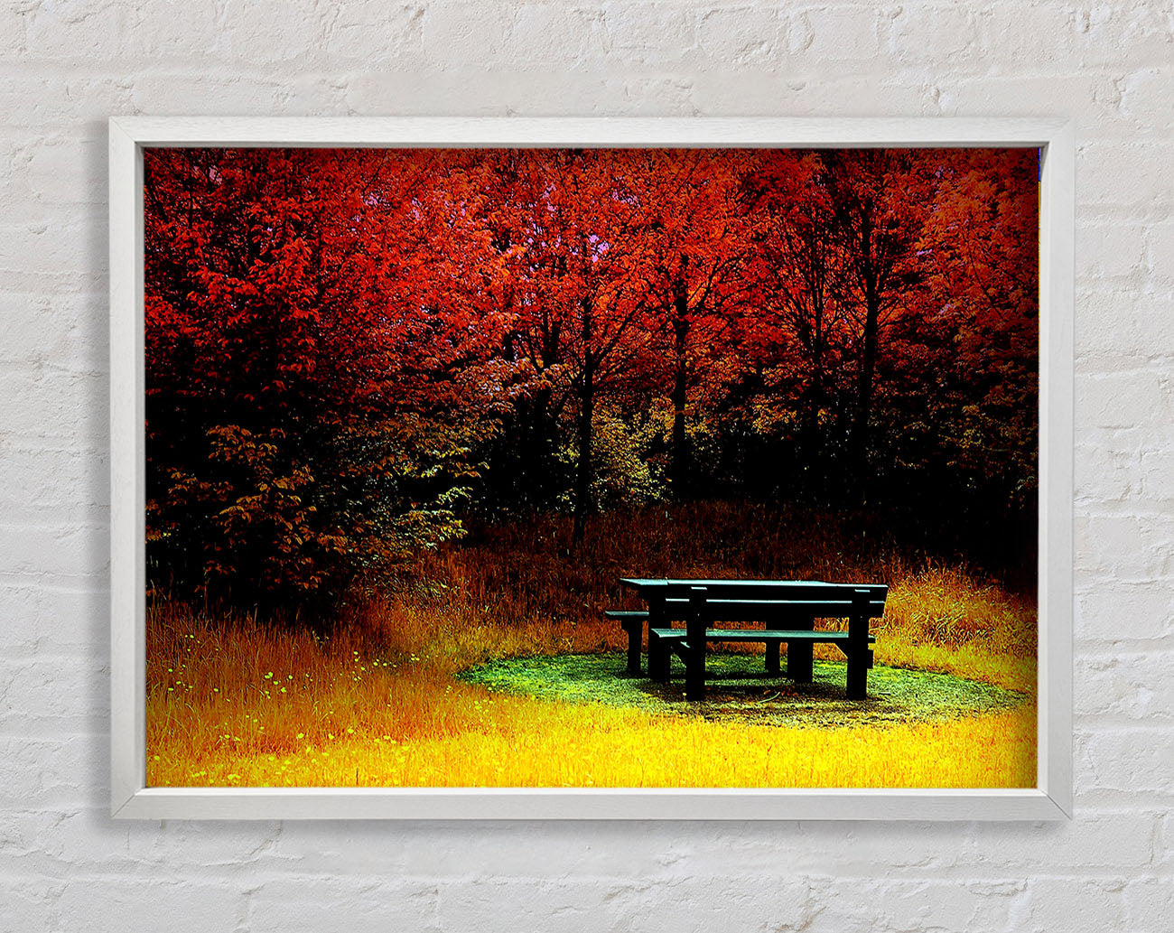 The Secret Garden Hideaway Framed Print
