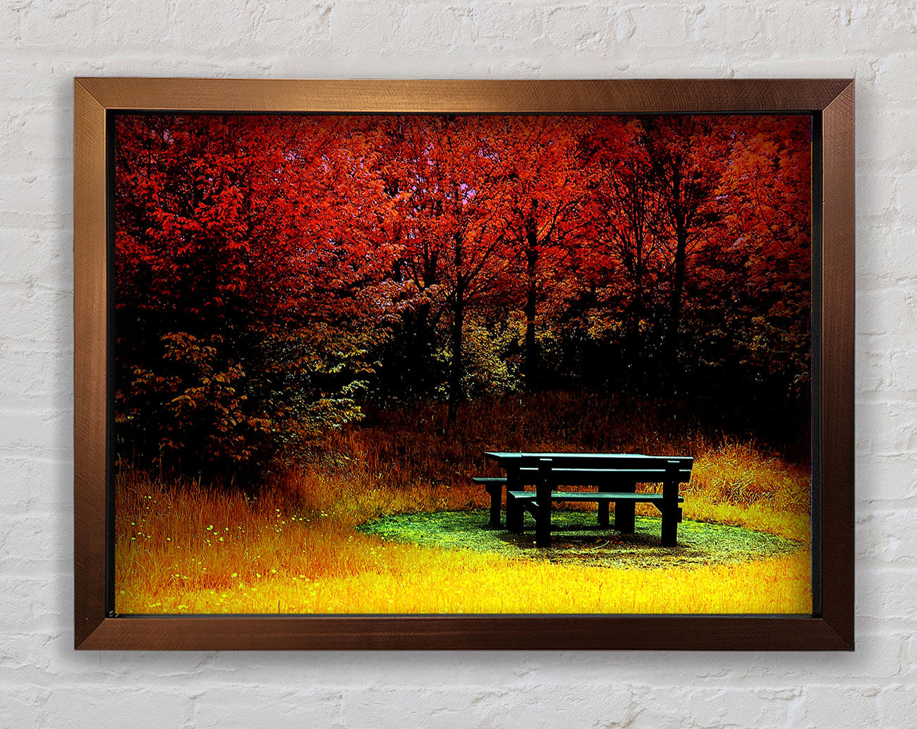 The Secret Garden Hideaway Framed Print